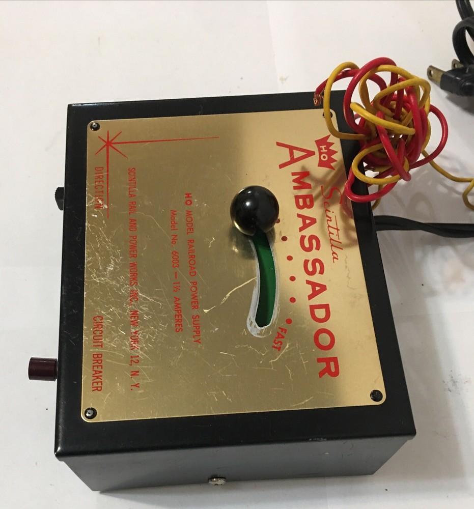 SCINTILLA AMBASSADOR HO TRAIN TRANSFORMER Power Supply