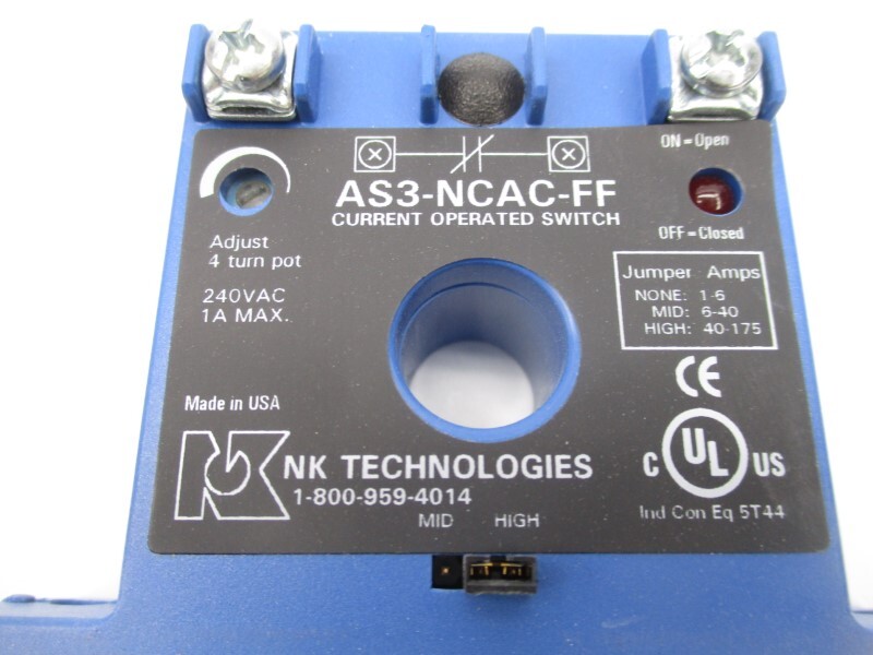 NK TECHNOLOGIES AS3-NCAC-FF 240VAC 1A NSMP