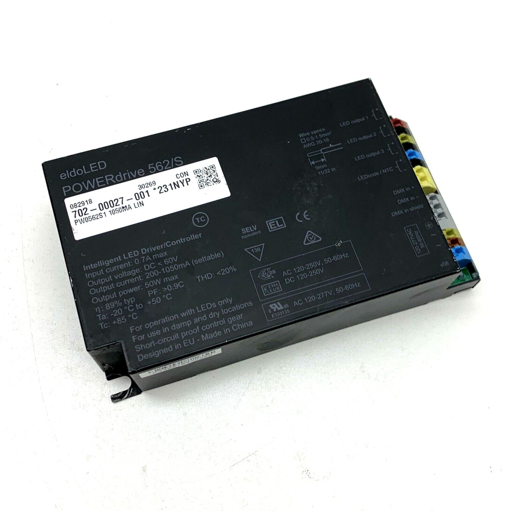 eldoLED Powerdrive 562/S Intelligent LED Driver/Controller 1050mA 60VDC 50W