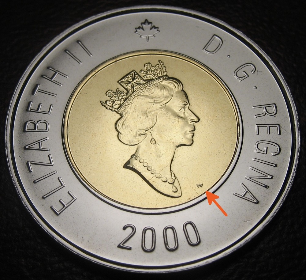 Canada 2000-w $2 Polar Bear NBU (Proof-Like) Uncirculated