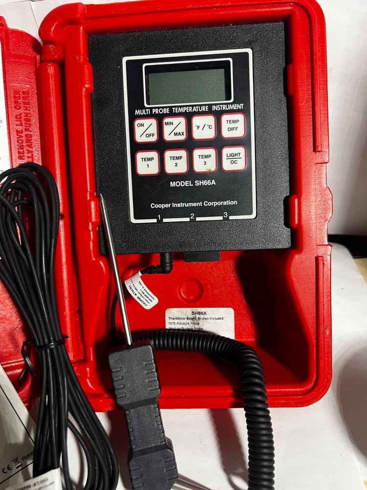 Cooper SH66A Multi Probe Temperature Instrument