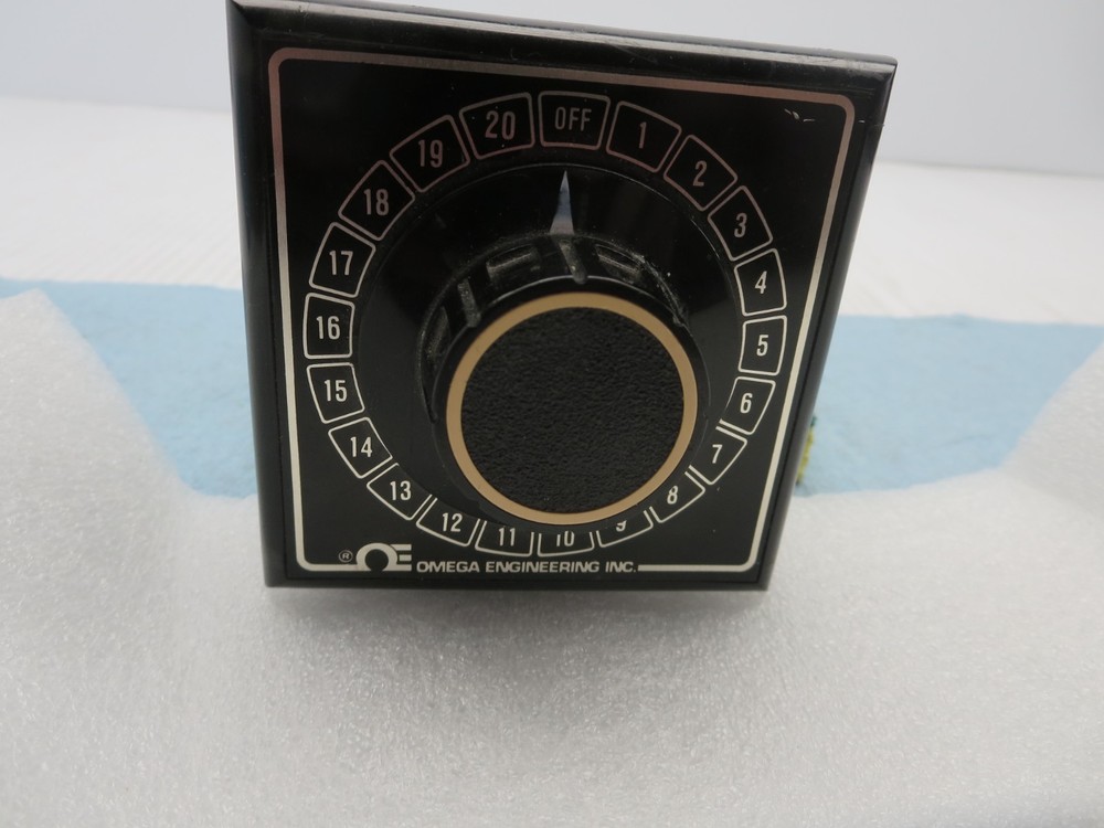 Omega Engineering No Part # Rotary Selector Switch 20 Pos + Off Missing 3 Screws