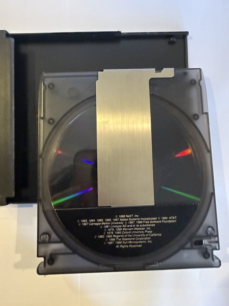 Early Next Disk Software Release ROM Release 1.0 Next Macintosh apple vintage