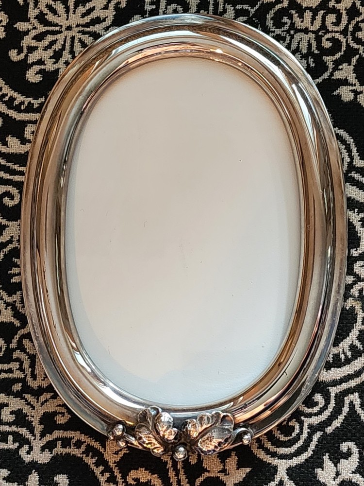 VINTAGE Georg Jensen Sterling Silver Oval Frame | Model # 425