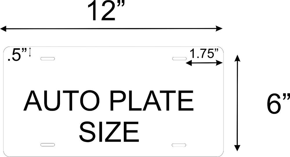 Oklahoma State Car Auto OR Motorcycle Custom Personalized License Plates