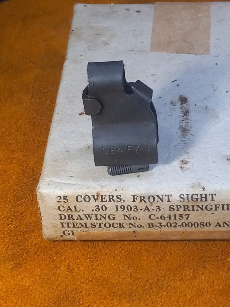 1903 1903A3 Front Sight Cover Gussack Machine USGI NOS