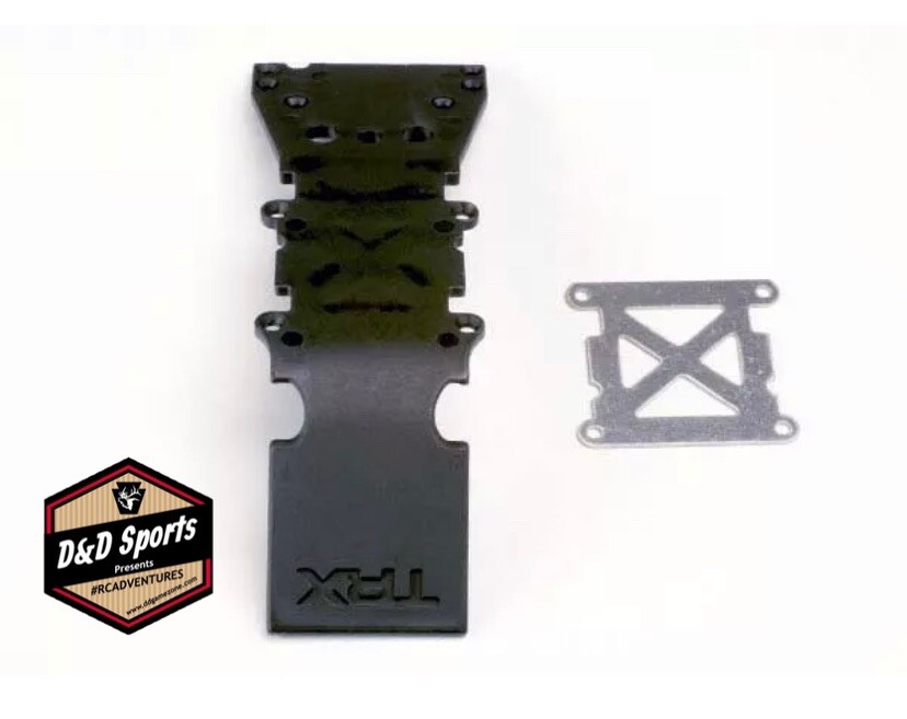 Traxxas 4937 Skidplate Front Plastic (black)