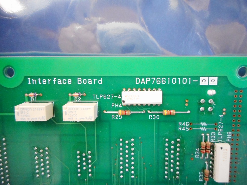 Disco Hi-Tec America DAP76610101-00 Interface Board PCB Untested AS-IS