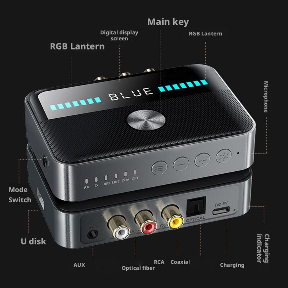 Bluetooth 6.0 Adapter A3X8 E4D6 V2S3 Z3K2