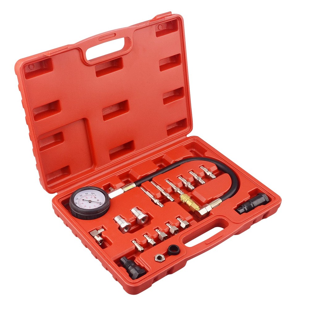 20 pcs Compression Tester for Gasoline Engine, Diesel Engine Compression Tester S...