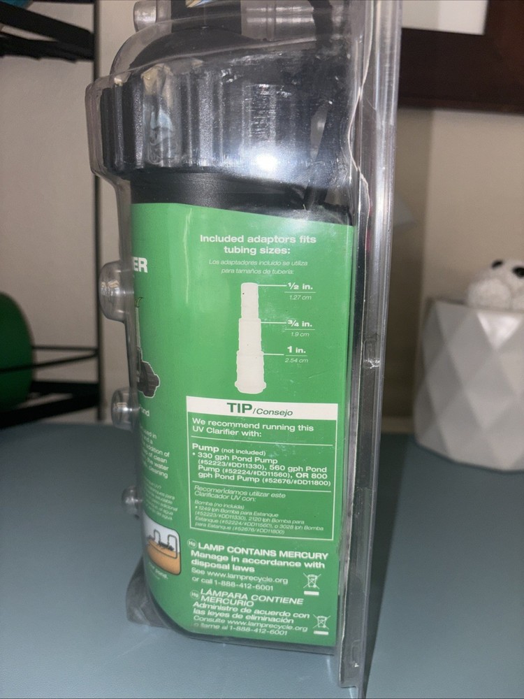 TotalPond Black UV Clarifier Pond Filter