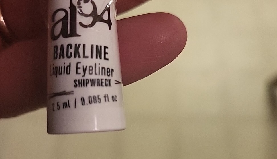 af94 Backline Liquid Eyeliner, Shipwreck, Brown, 0.085 OZ.