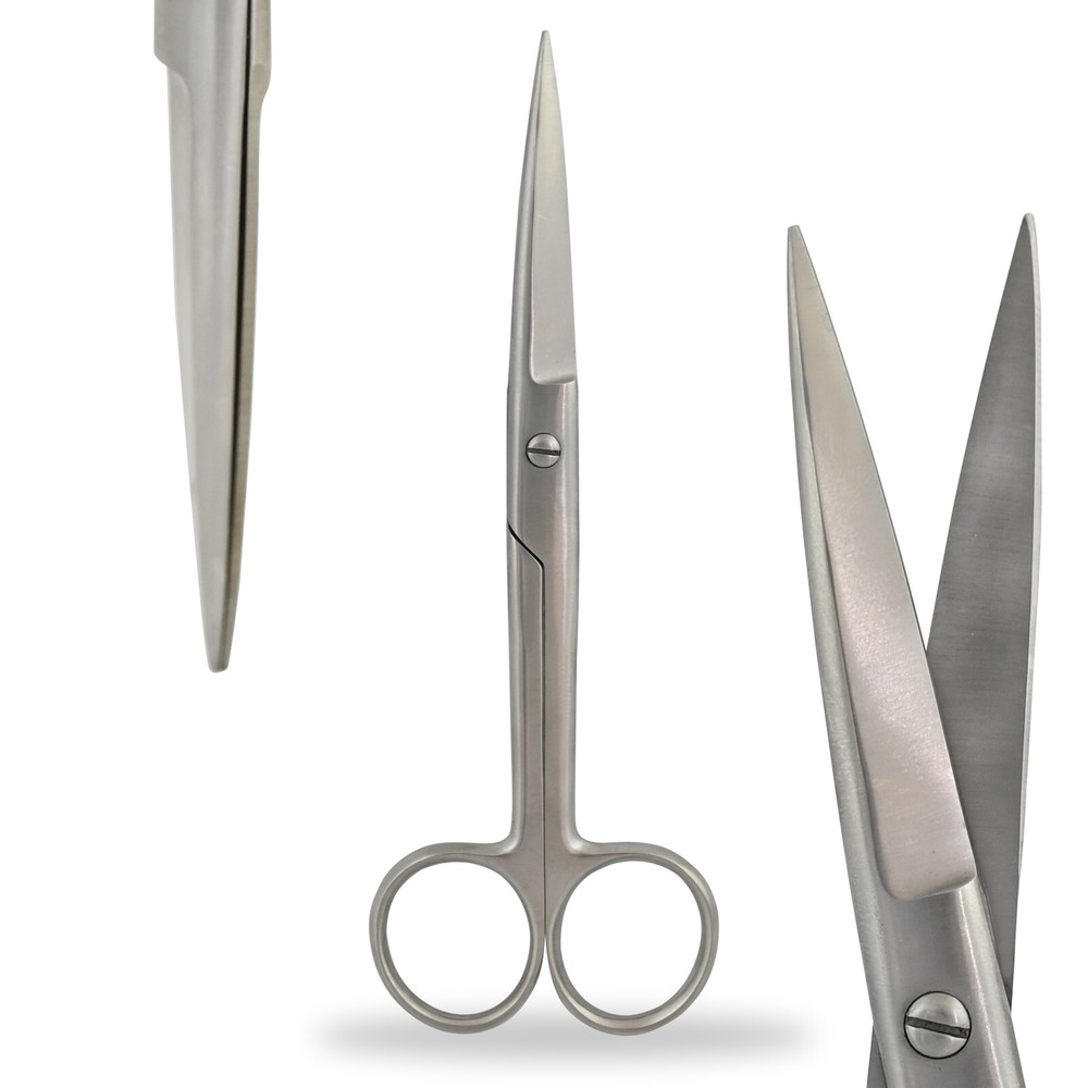 Dressing Nursing Surgical Scissors Sharp / Sharp Straight Operating Scissor 14cm
