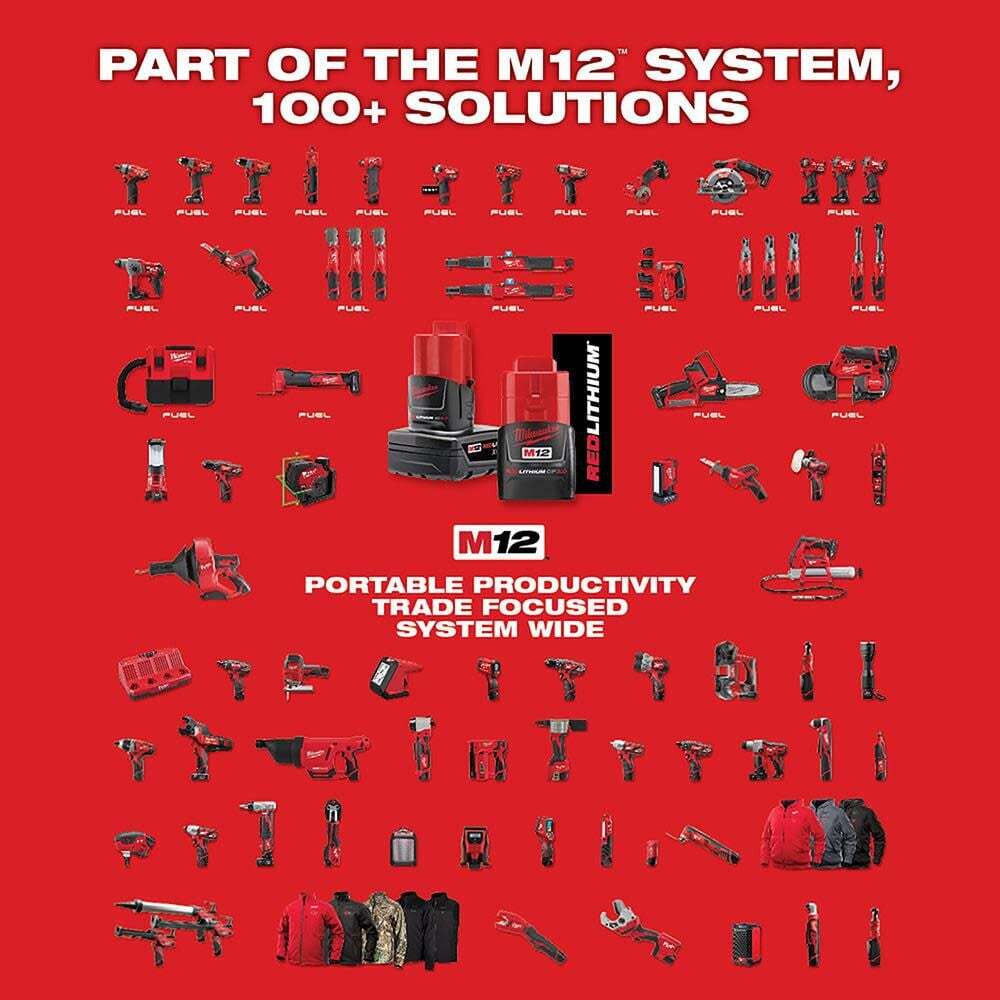 Milwaukee M12 600 Mcm Cable Cutter Kit