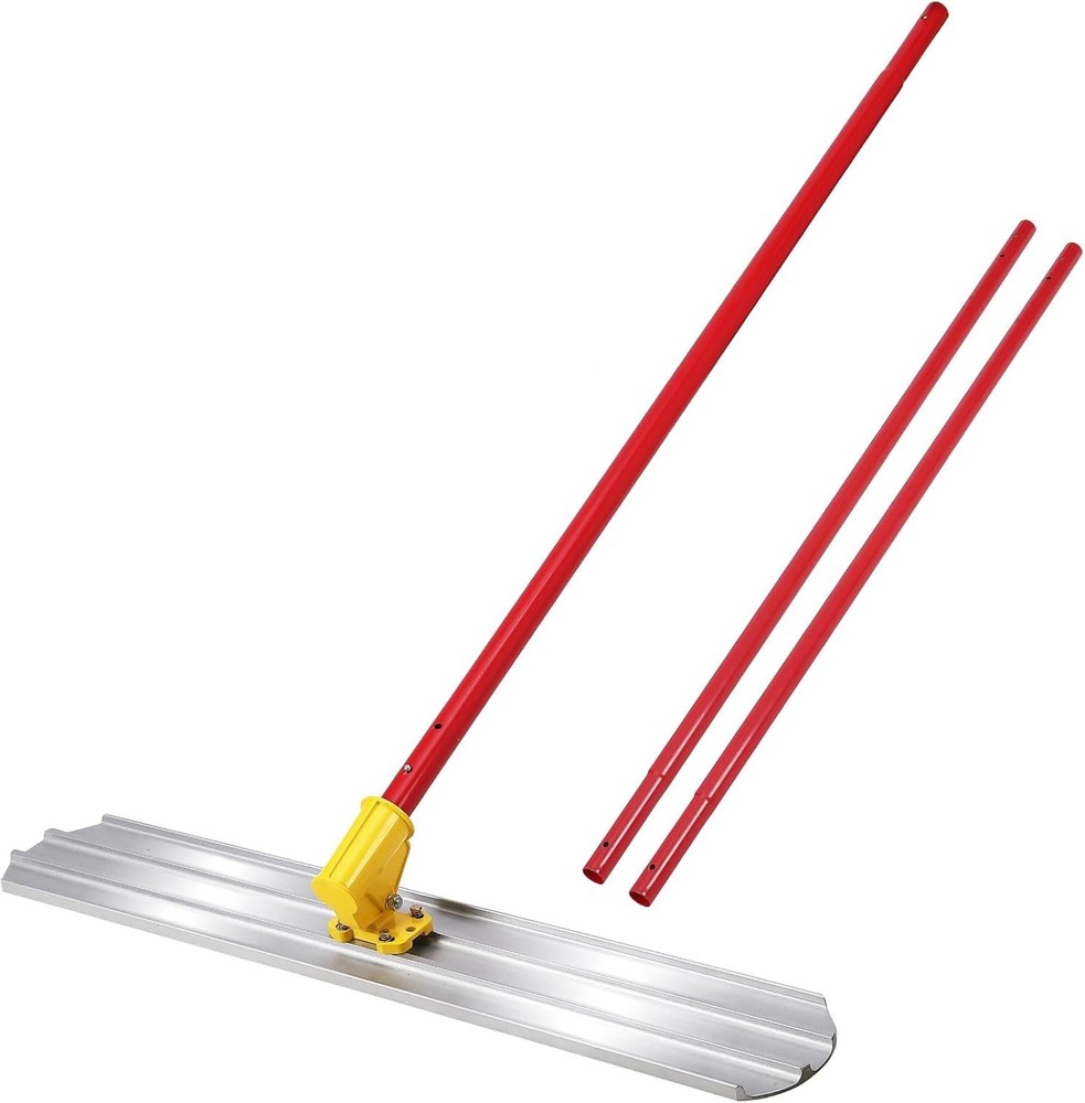 Bull Float Magnesium Concrete Float 48"x8" Concrete Tool Trowel Float 3 Handles