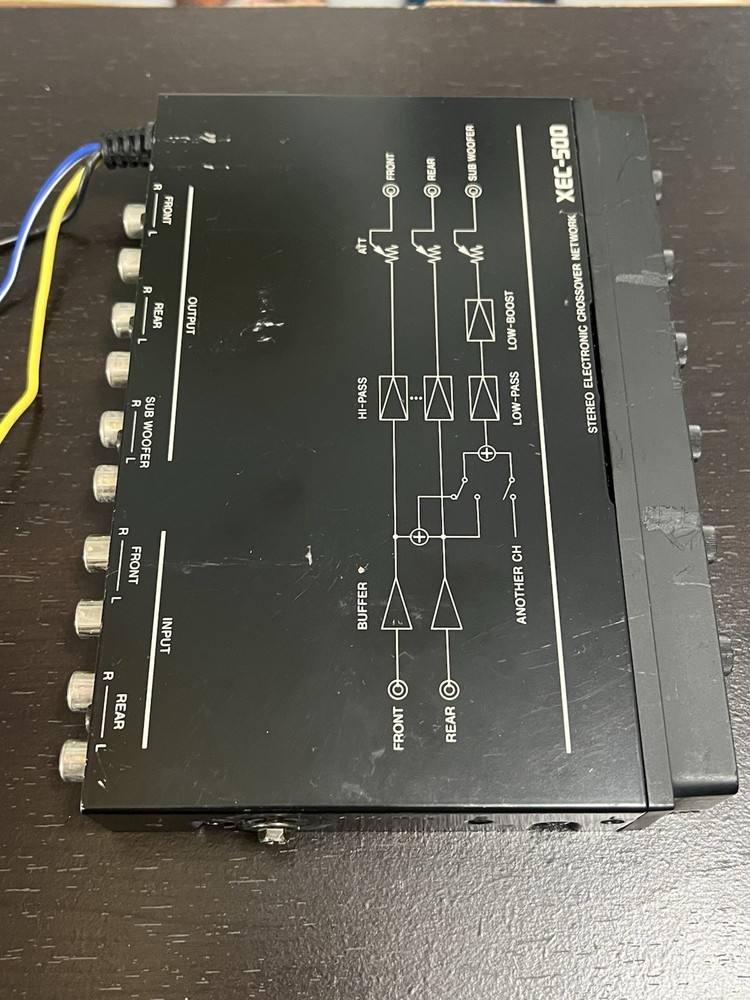 Old School Sony XEC-500 Equalizer