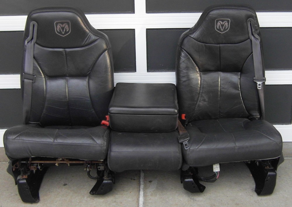 1998-2002 Dodge Ram Oem Complete Dark Leather Interior 1998 1999 2000 2001 2002