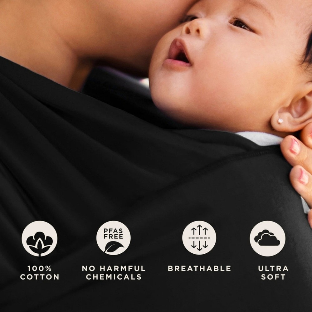 Black | MOBY | Classic Wrap Carrier