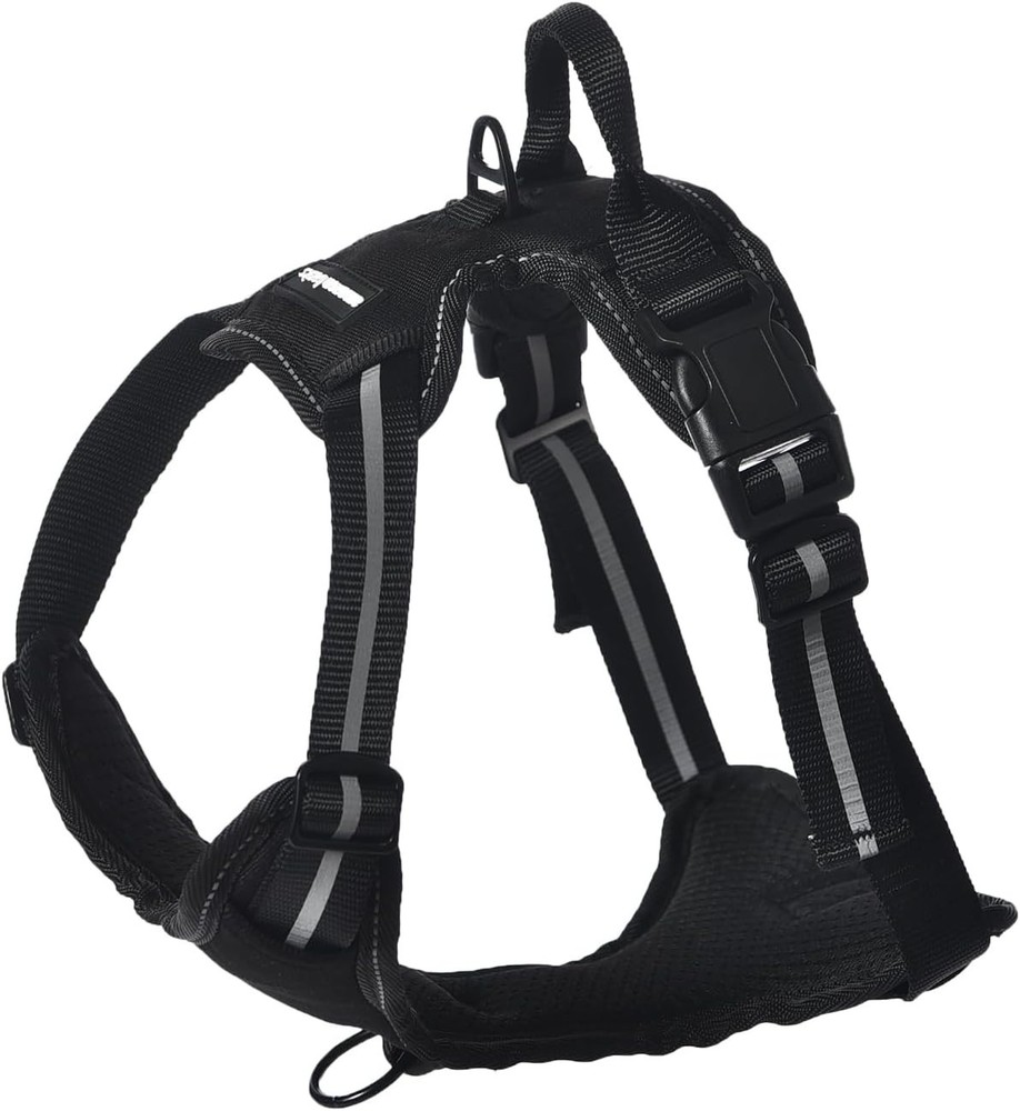 Prime Trail Supply No-Pull Dog Walking Harness – Adjustable, Reflective S-XL