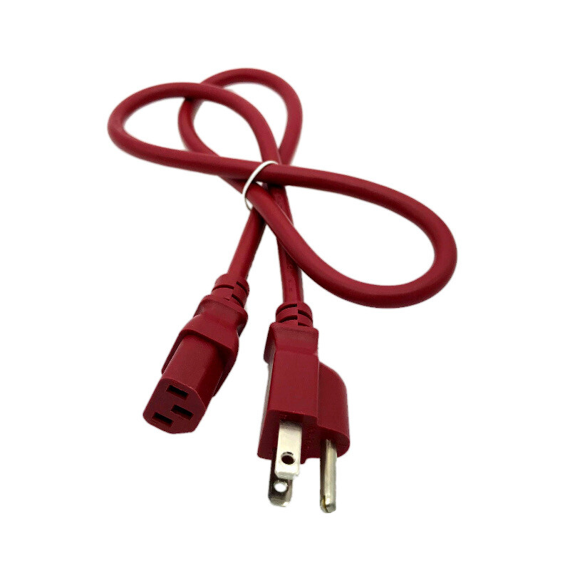 3' Red Power Cable for HISENSE TV LTDN42V77US LTDN46V86US