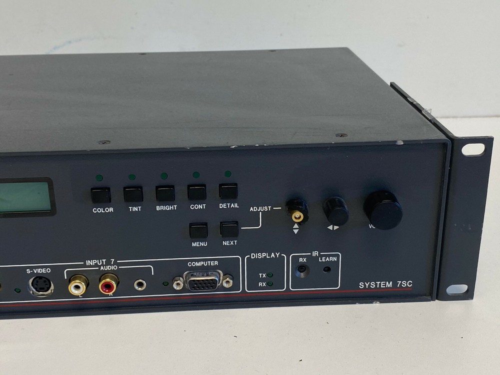 Extron 7SC 7x2 System Switcher & Integrated Video Scaler