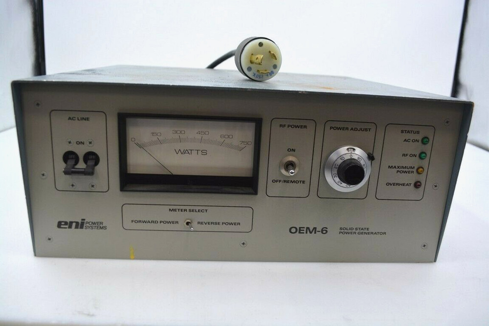 OEM-6 / ENI RF GENERATOR OEM-6 SOLID STATE / ENI