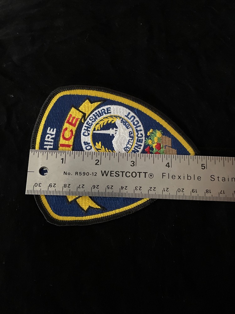 Connecticut Cheshire Police Patch