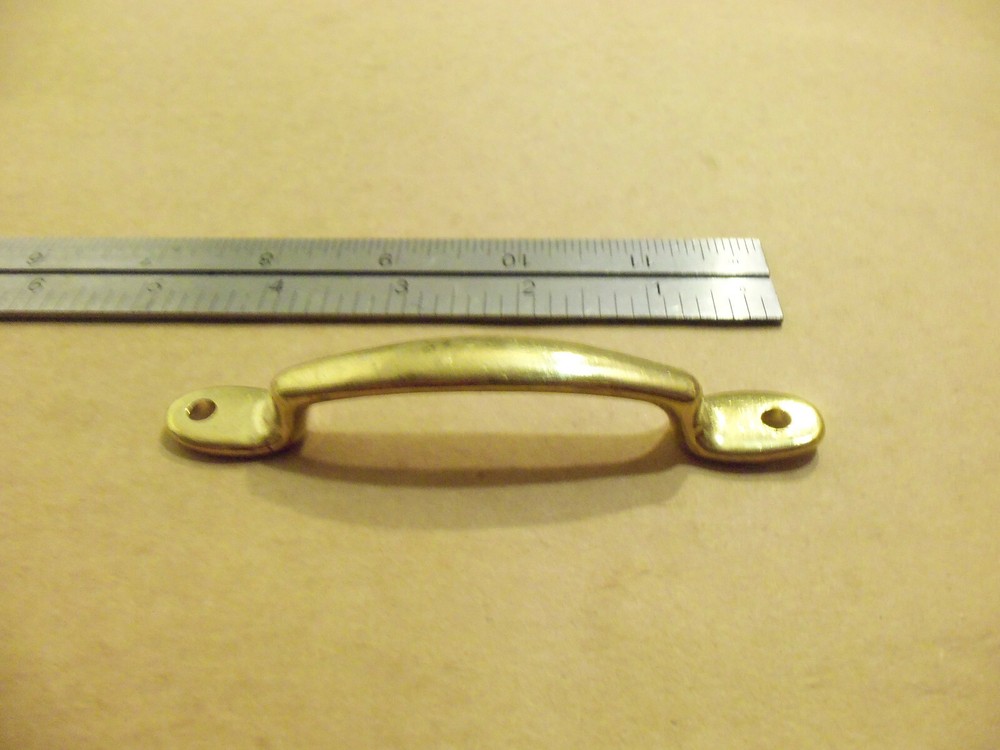 Solid Brass Window Sash Lifts Drawer Pull Handles (Set Of 4)