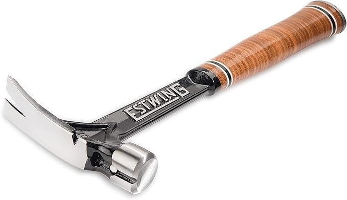 Estwing E15SR, 15 Oz Leather Gripped Ultra Short Handle