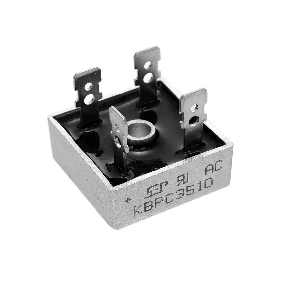 5pcs KBPC3510 Bridge Rectifier Diode,35A 1000V Single Phase,Full Wave 35 Amp ...