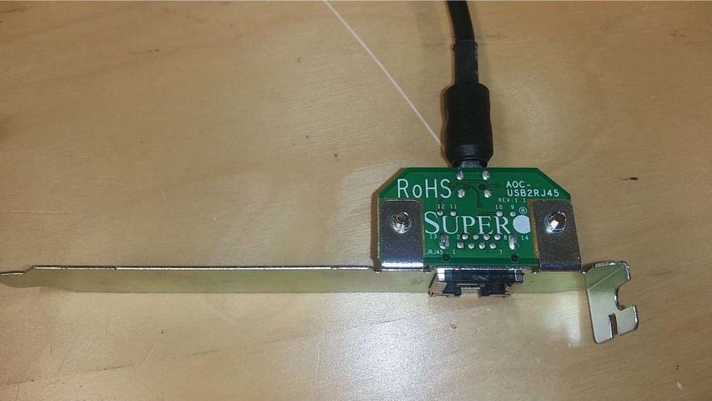 SUPER MICRO AOC-SIMSO REV 3 IPMI REMOTE MANAGEMENT CARD KIT STANDARD BRACKET