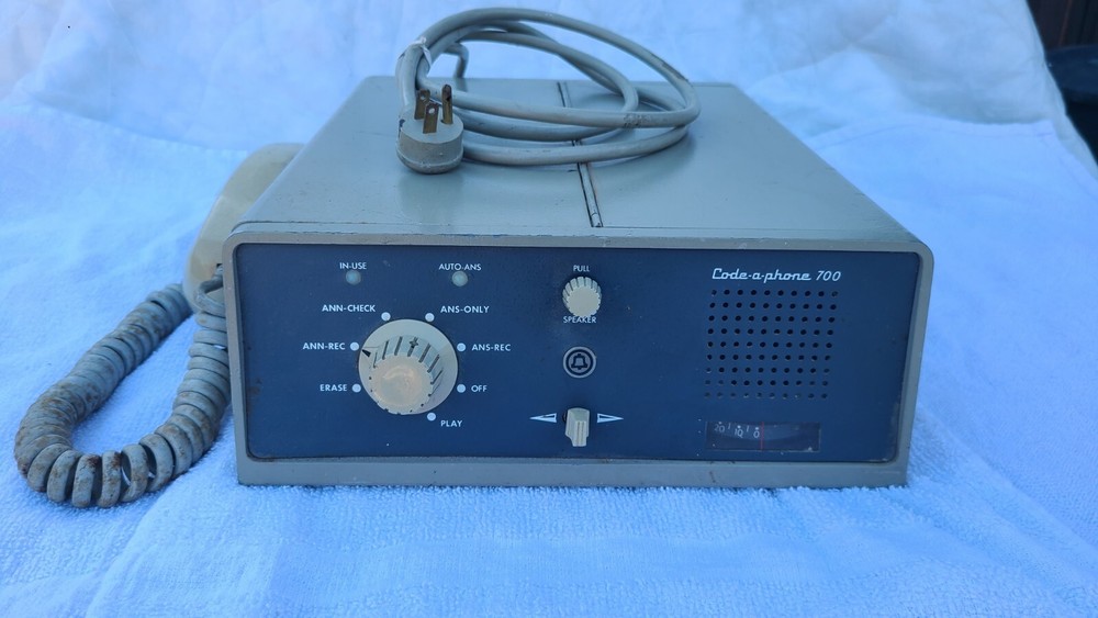 Western Electric Code-A-Phone 700 Answering Machine PARTS ONLY 1965 Pre-Release