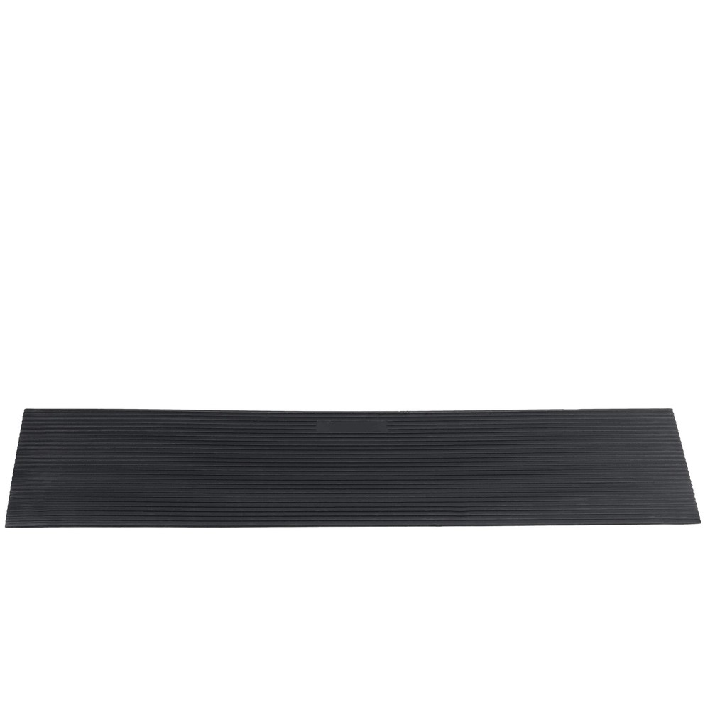 Cuttable Threshold Ramp 1.2" Rise Rubber Wheelchair Ramp Solid 35.4" Wide