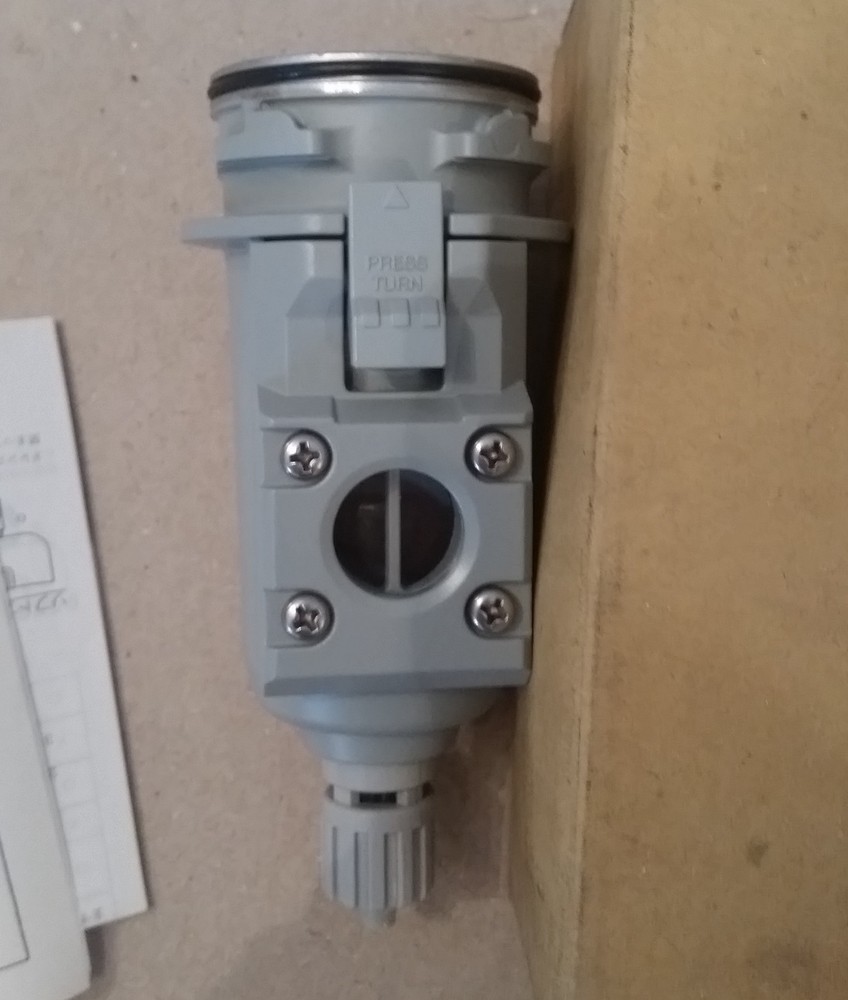 Replacement Air Moisture Filter Separator Aluminum Bowl Assembly Auto Drain