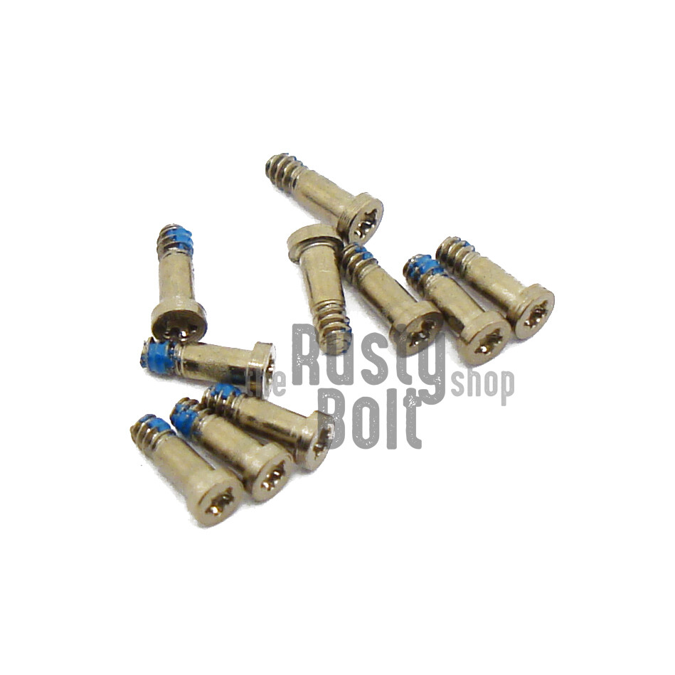Gold Pentalobe Bottom Case Screws For iPhone 6, 6+ .