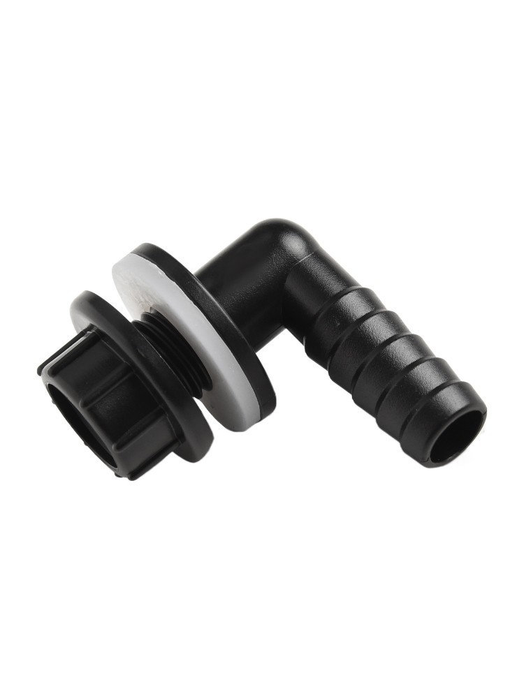 Aquarium Drainage Solution in a Compact L Shape design sized at Three Eighths