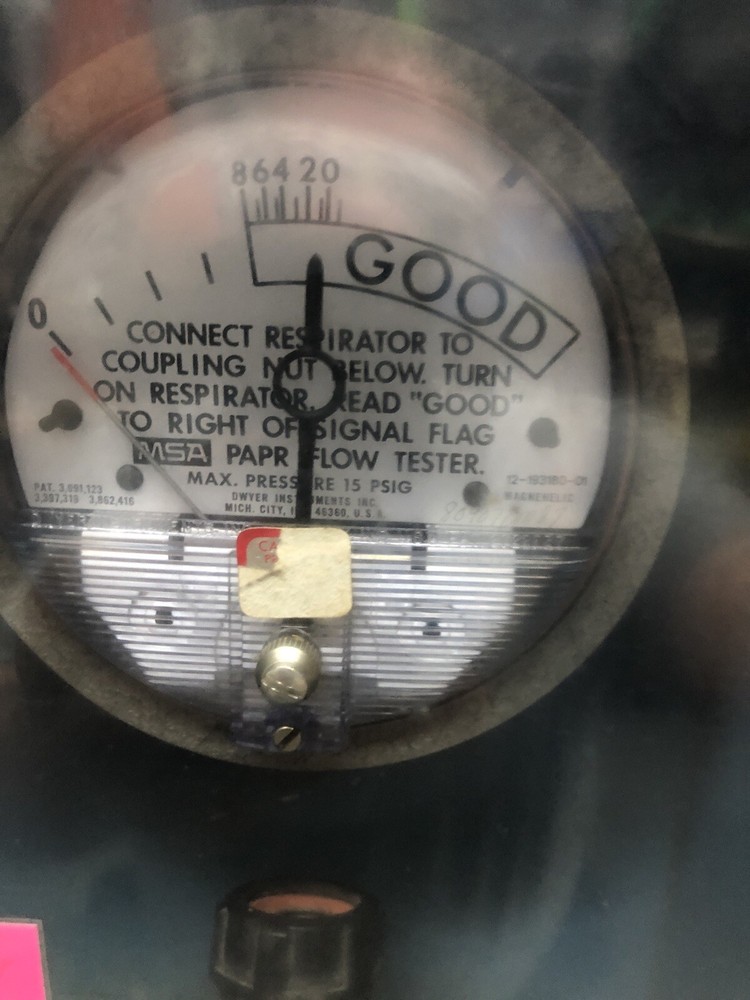 MSA PAPR FLOW TESTER Used