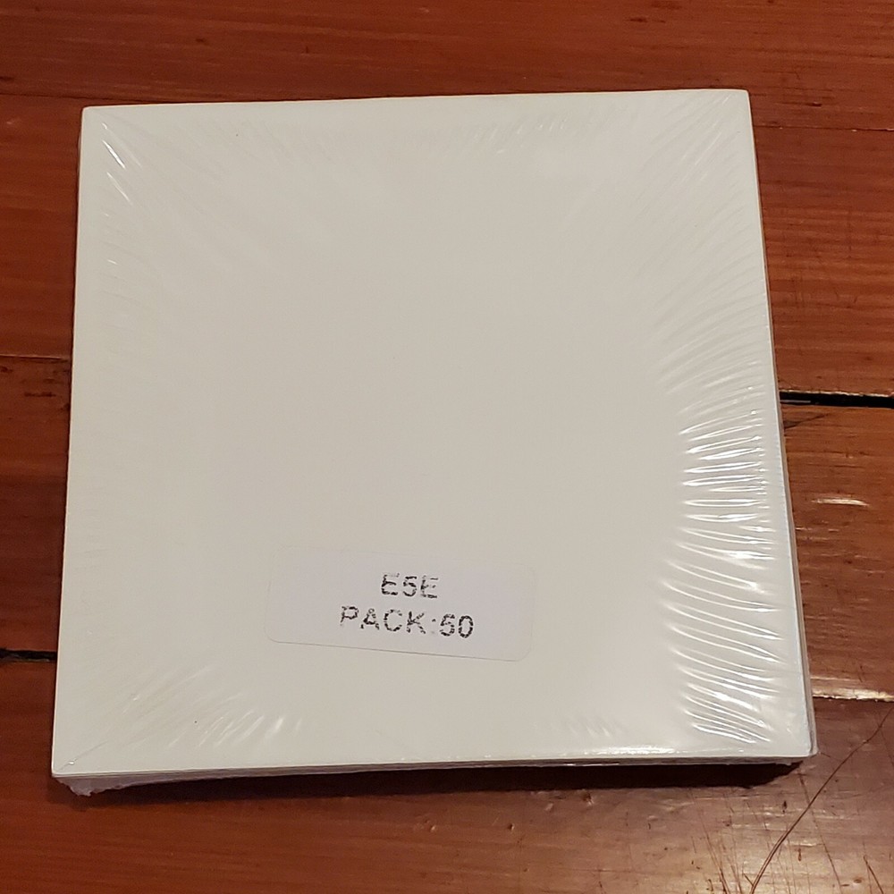 6" x 6" A-size square flap mailing envelopes for invitations 50 pcs per pack