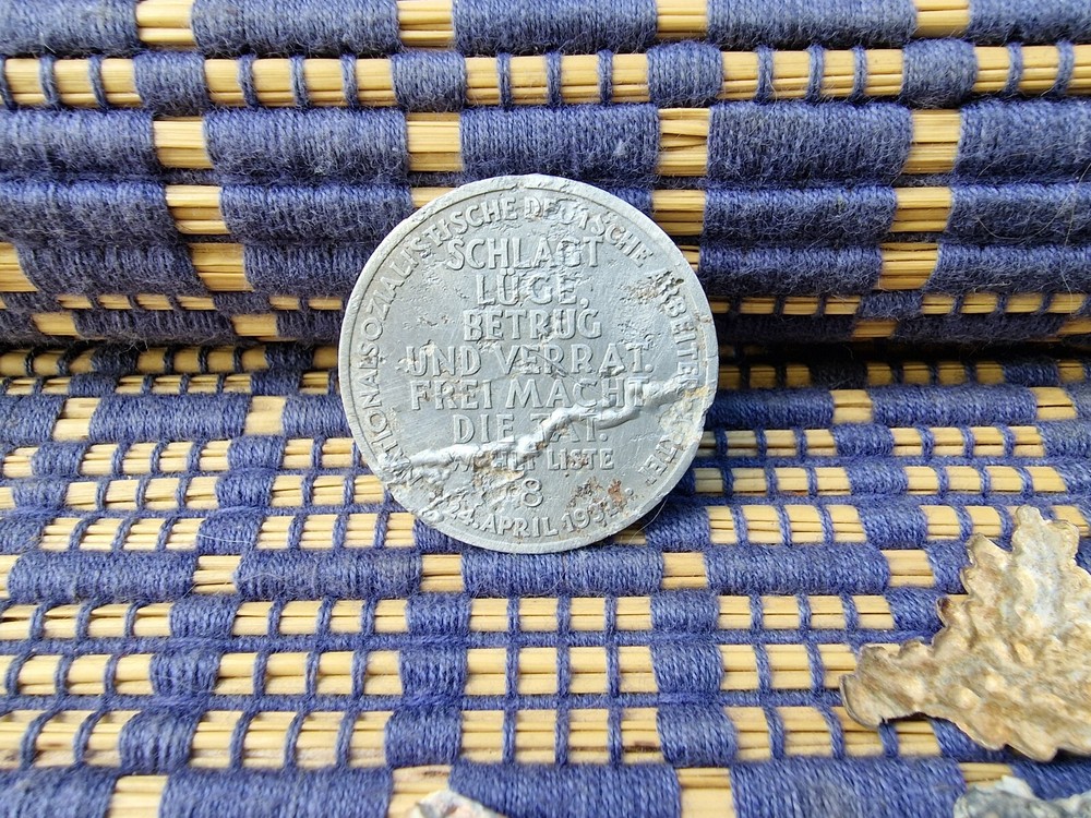 WW2 Original German Badges Front Item Relic.