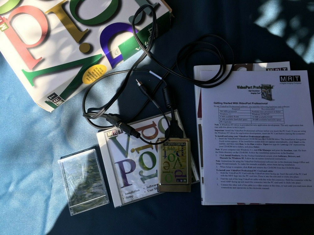 MRT Videoport PCMCIA analog frame grabber
