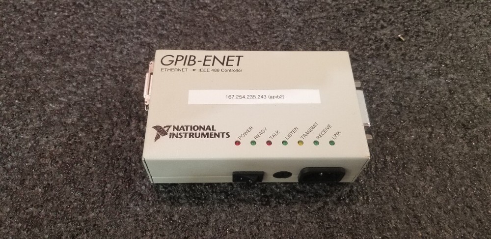 National Instruments GPIB-ENET Controller