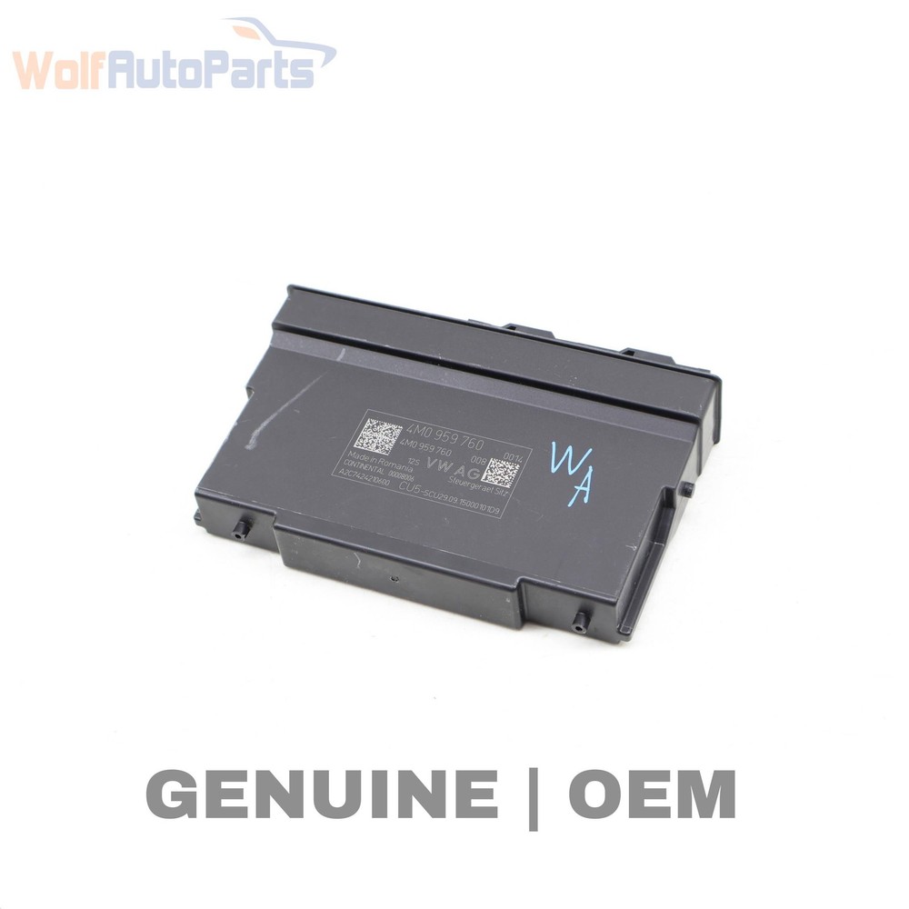 2017-2024 AUDI A4 - Front SEAT Adjustment Control Module 4M0959760