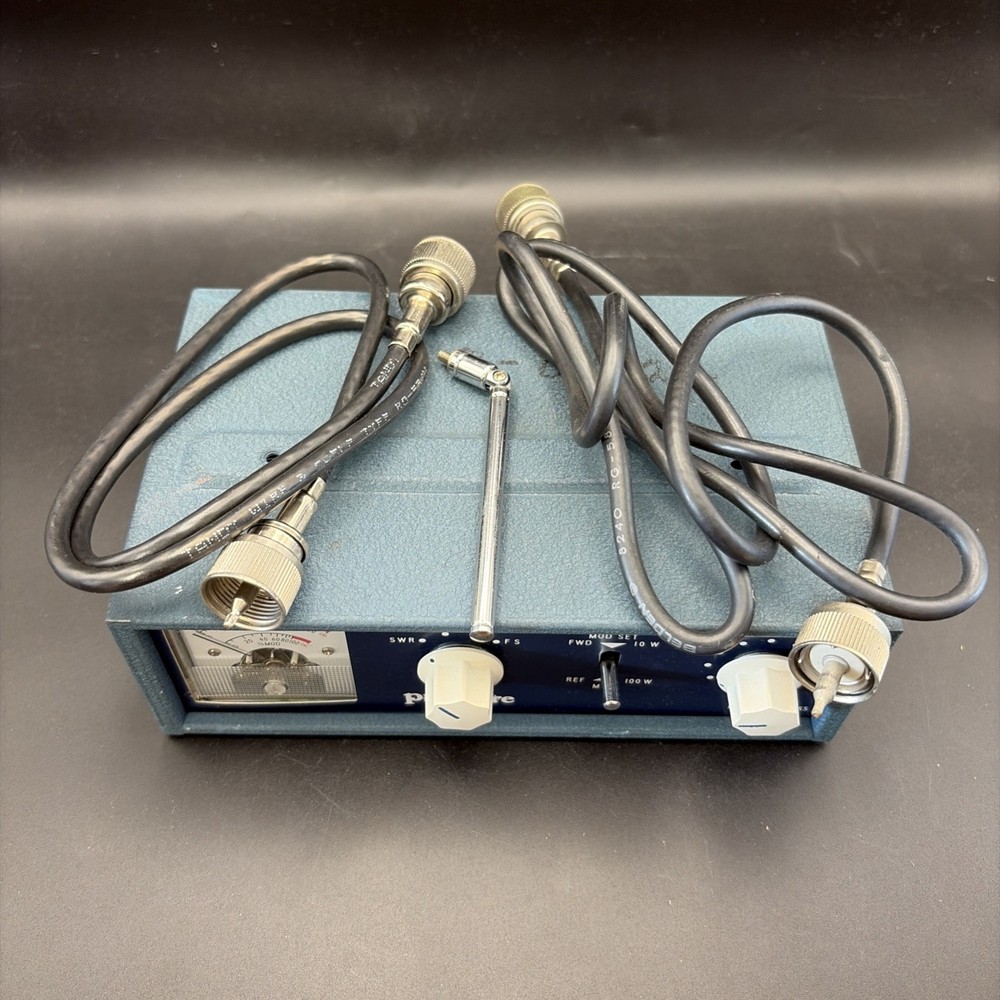 Philmore Model FSM55 4-Way Transmitter Analyzer for Ham Radios. Untested