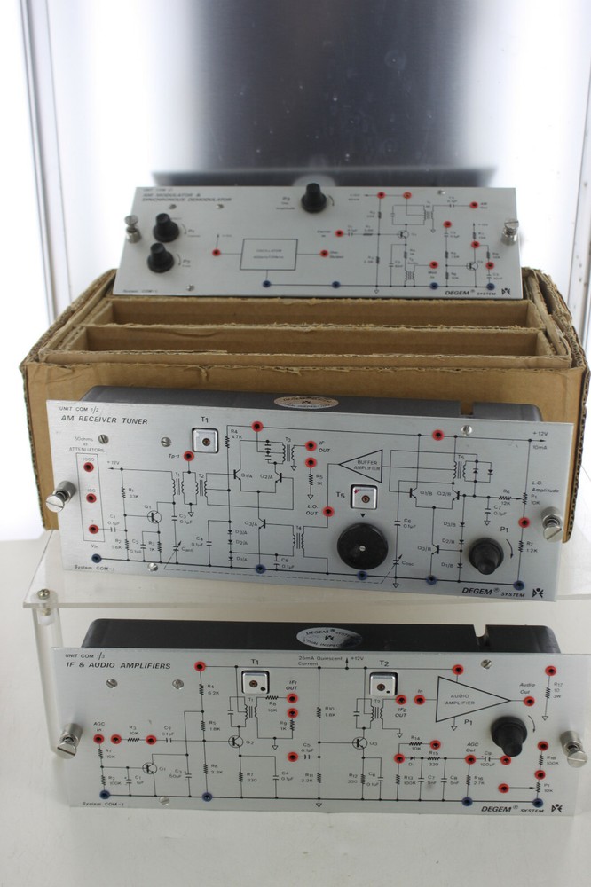 DEGEM SYSTEMS UNITCOM 1 AUDIO AMPLIFIERS AM TUNER MODULATOR