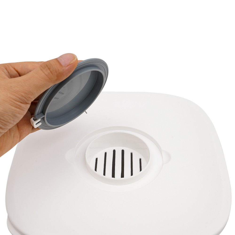 22lbs Rice Dispenser Grain Storage Container Kitchen Organizer With Rice Cup