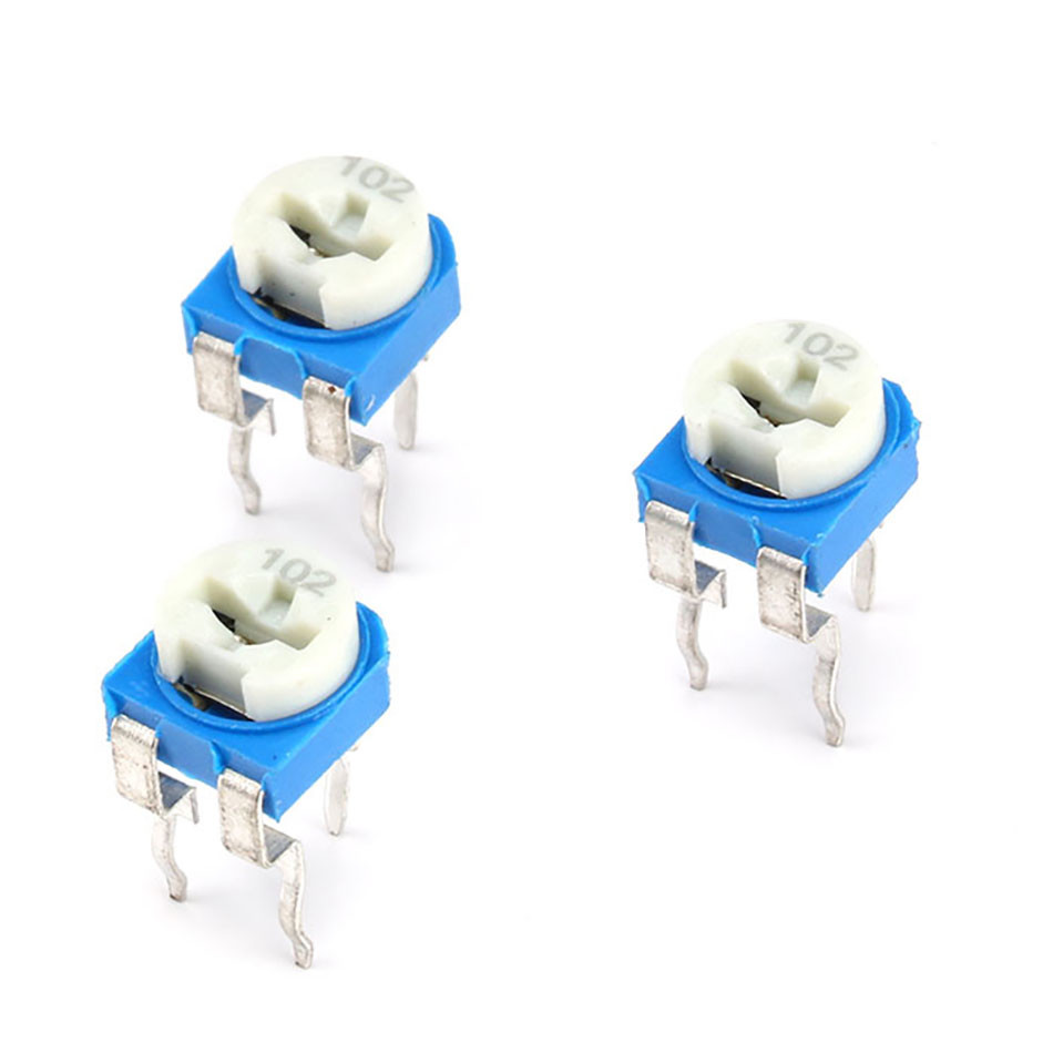 RM065 Horizontal Pot Variable Potentiometer Trimmer Resistors WH06-2 100Ω