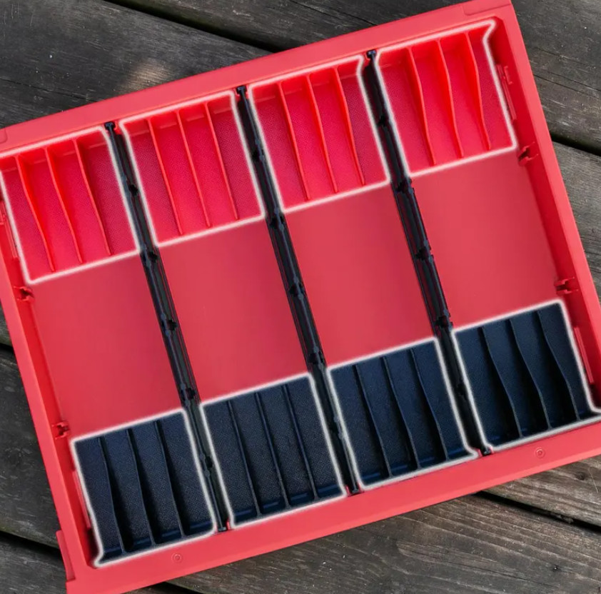 Drawer Organizer Set 4pcs Fits Packout 4 Drawer Tool Box Storage Tray