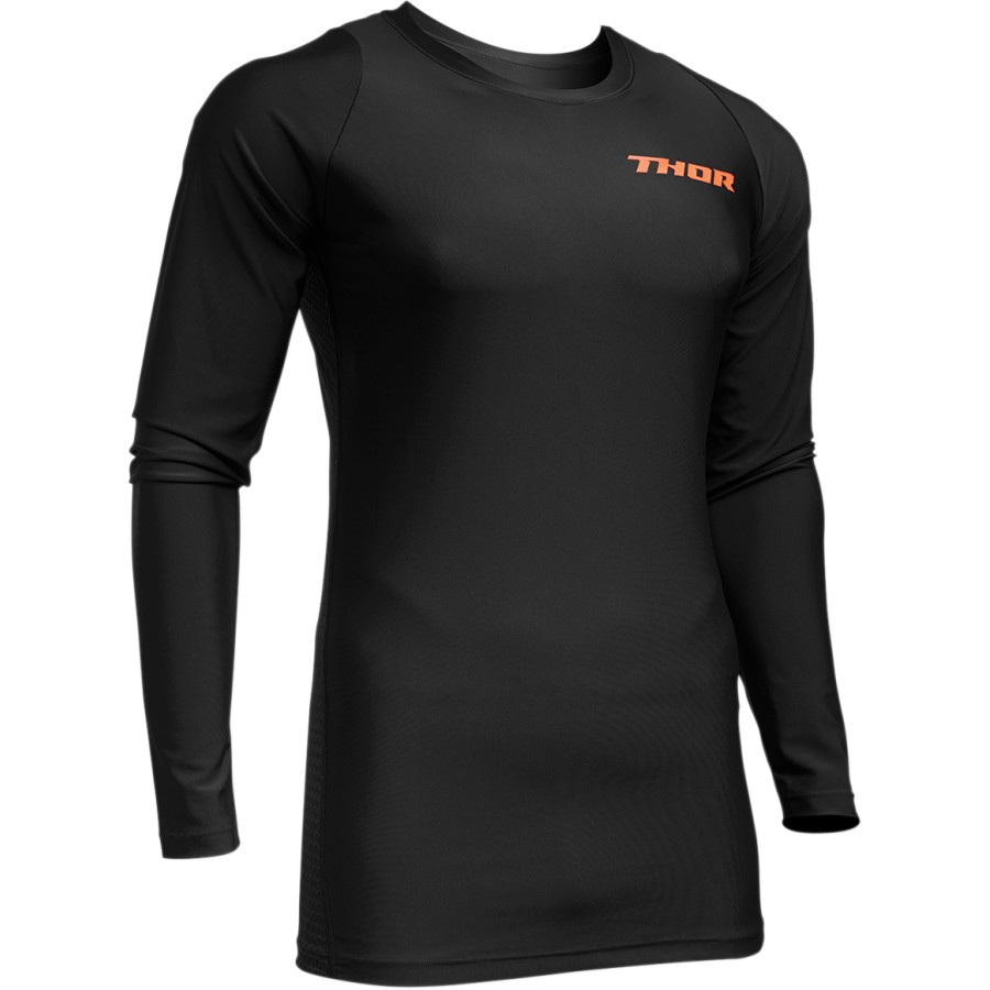 Thor Comp Mens Base Layer Long Sleeve Top Black