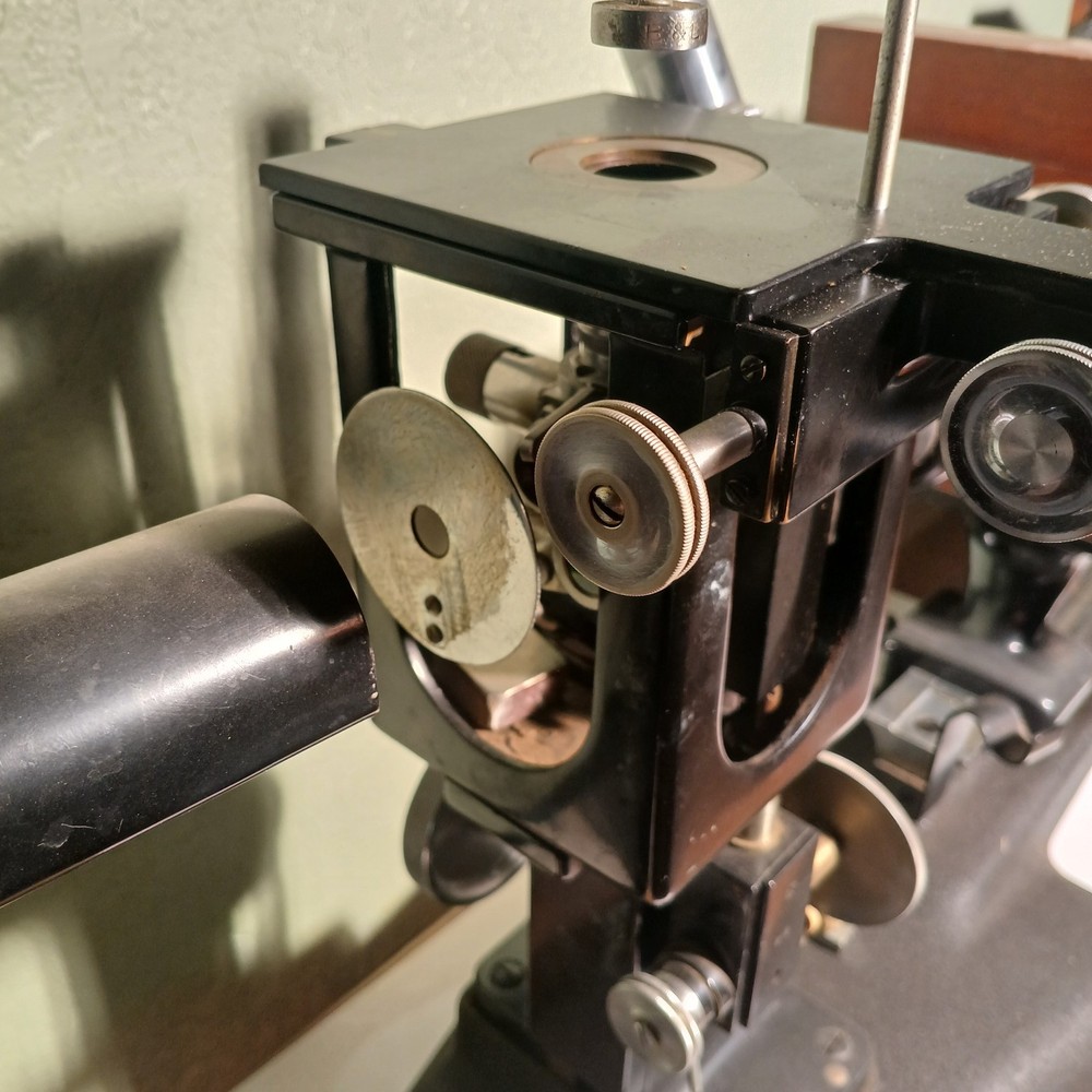Bausch and Lombe Vintage Metallurgical Analytical Microscope