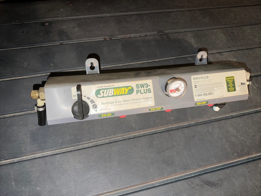 3M Commercial Restaurant Beverage Ice Water Filtration Manifold System SW3-Plus